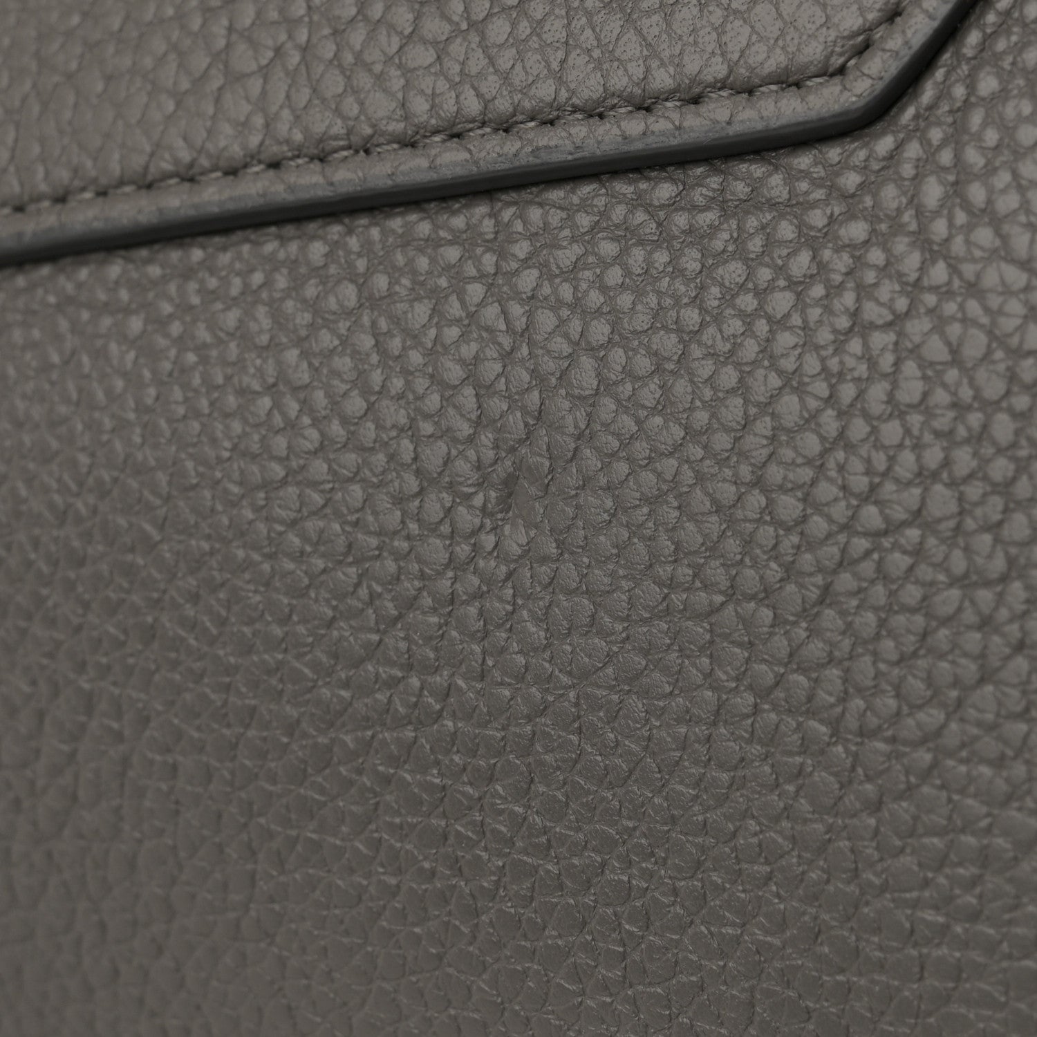 Celine Soft Grained Calfskin Small Belt Cabas Phantom Medium Grey 15 of 16