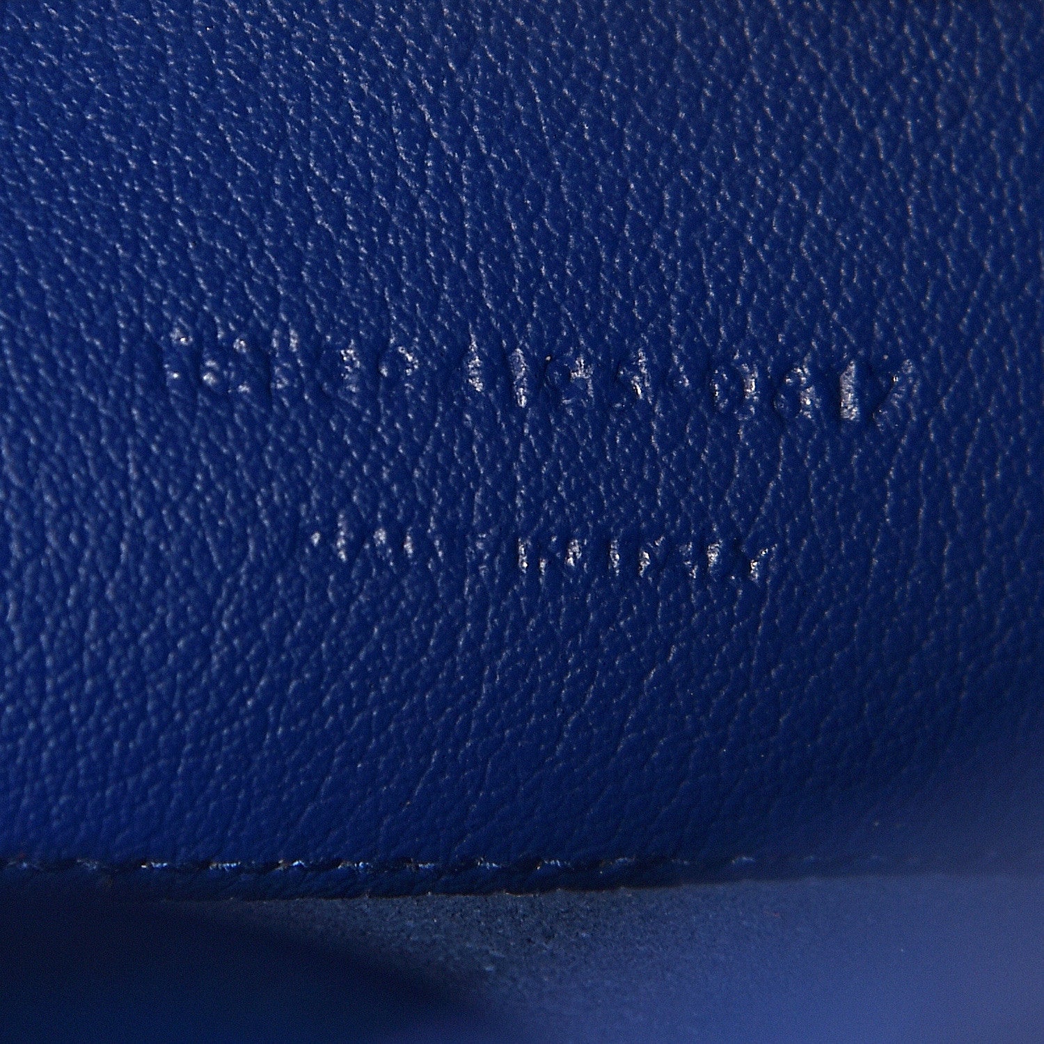 Saint Laurent Calfskin Large Shopping Tote Flash Blue 8 of 11