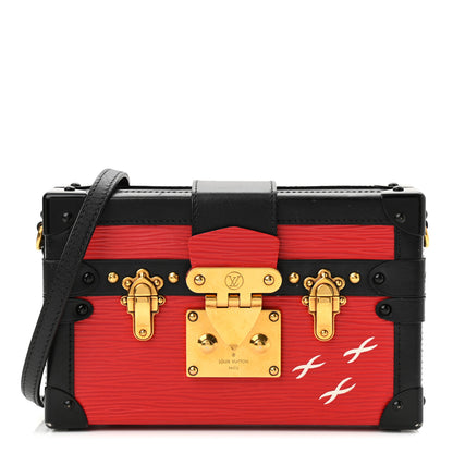 Louis Vuitton Epi Petite Malle Coquelicot 1 of 11