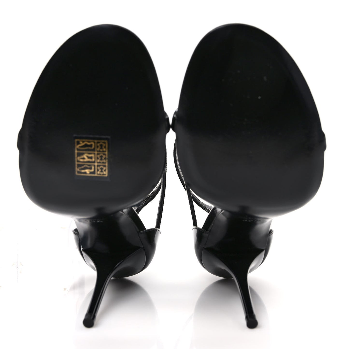 Patent Cassandra 100 Sandals 38.5 Black