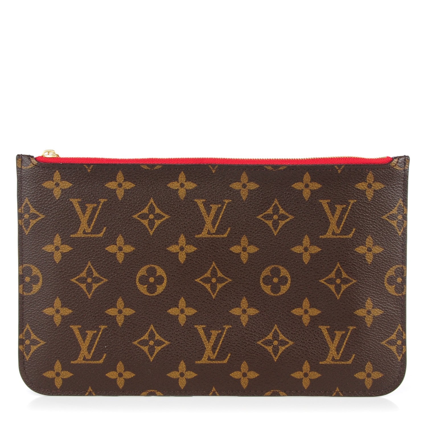 Louis Vuitton Monogram Neverfull MM GM Pochette Cherry 1 of 9