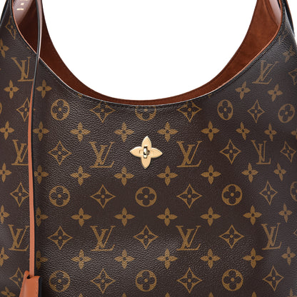 Louis Vuitton Monogram Flower Hobo Caramel 9 of 9