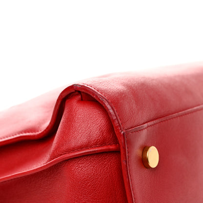 Saint Laurent Calfskin Large Sac de Jour Carryall Rouge Orient 12 of 19