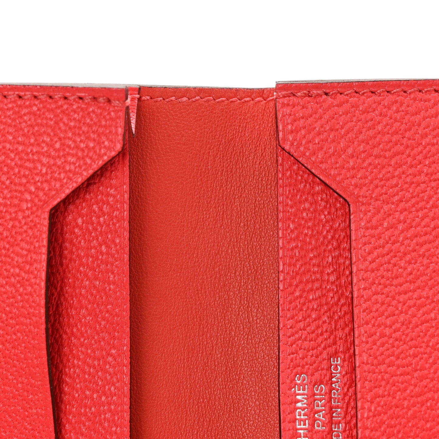 Chevre Mysore Bearn Card Holder Wallet Rose Texas