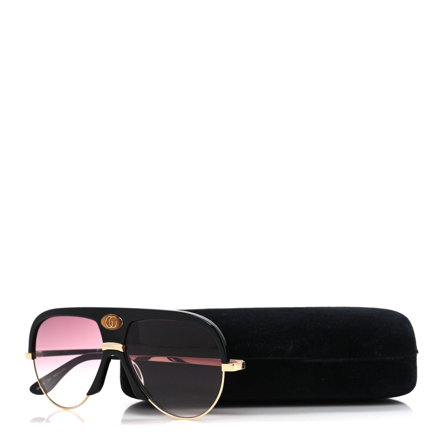 Aviator Sunglasses GG0477S Black