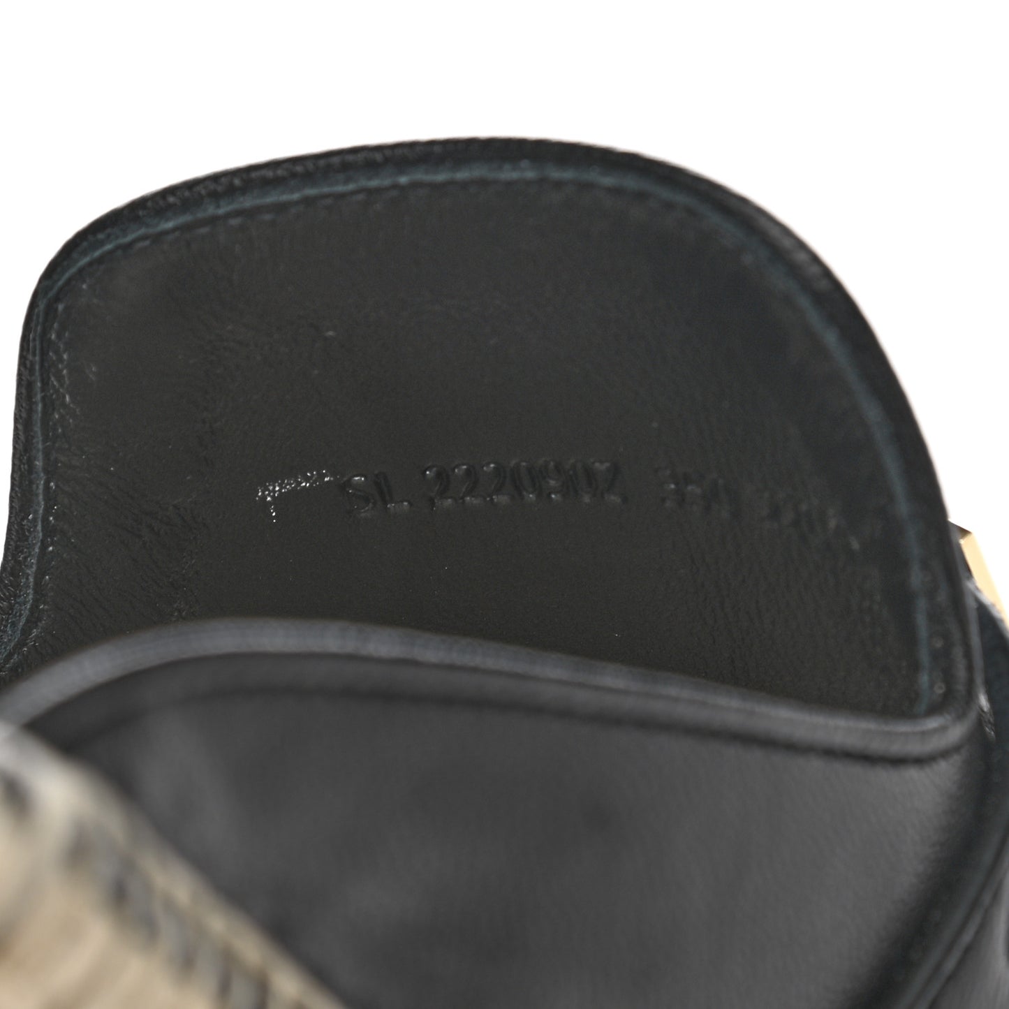 Goatskin Feria Espadrille 35 Black