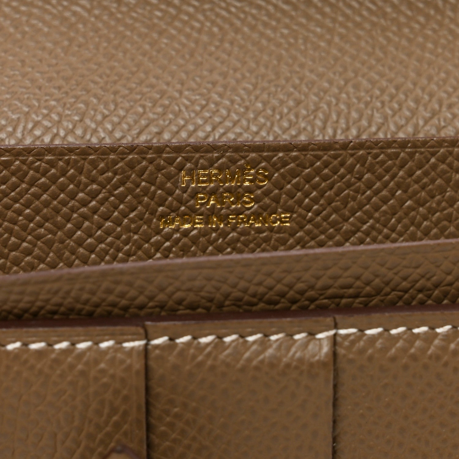 Hermes Epsom Bearn Gusset Wallet Etoupe 6 of 8