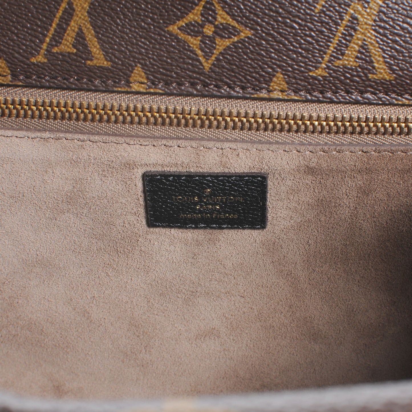 Monogram Tote W PM Black