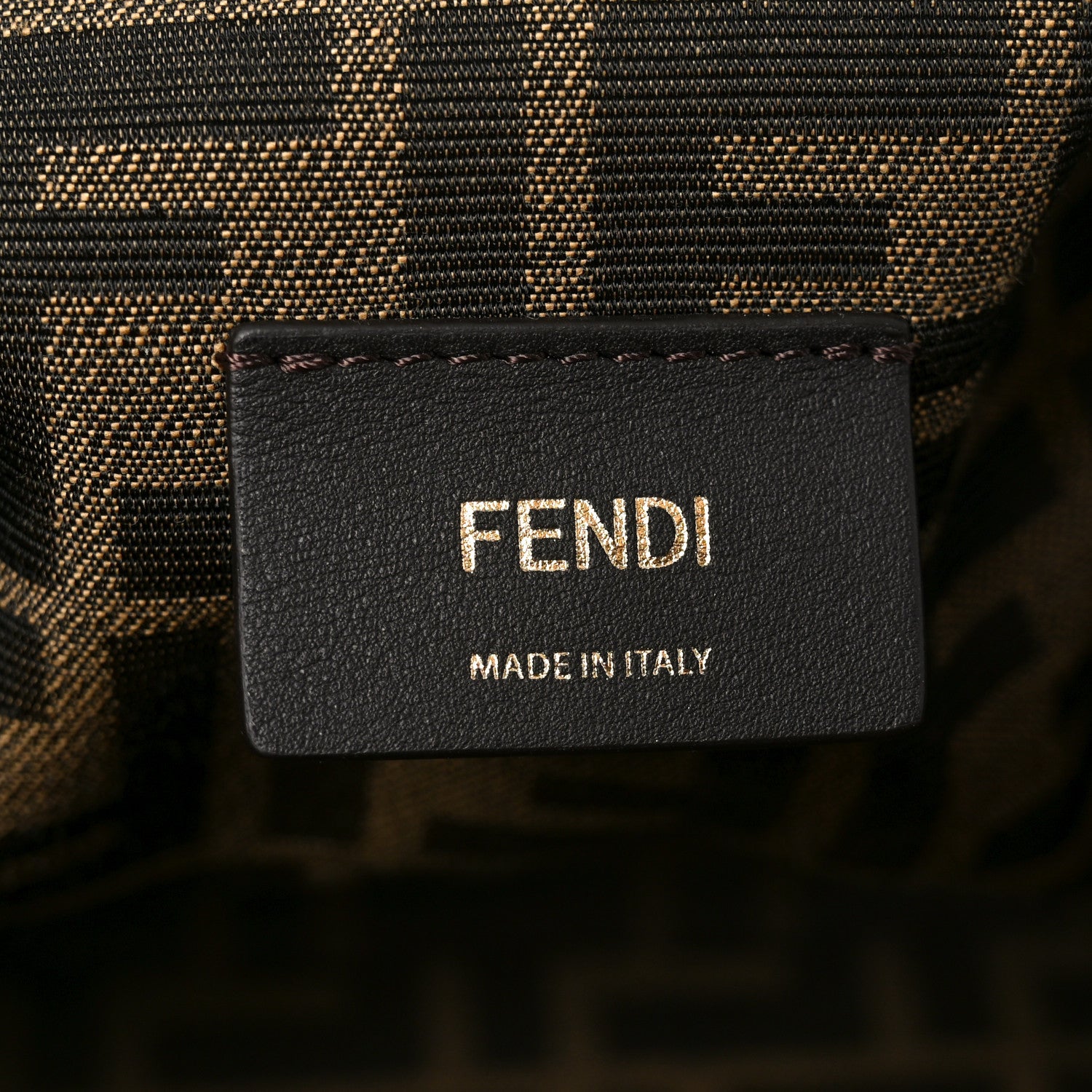 Fendi Shiny Nappa Medium Fendi First Caramello 6 of 10