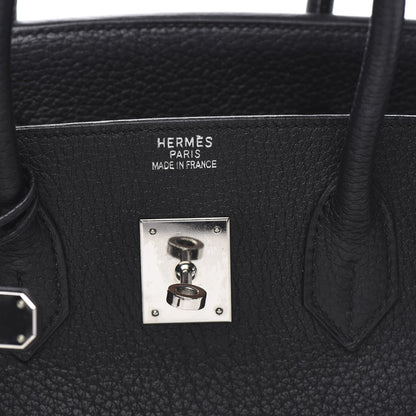 Hermes Fjord Birkin 35 Black 17 of 32