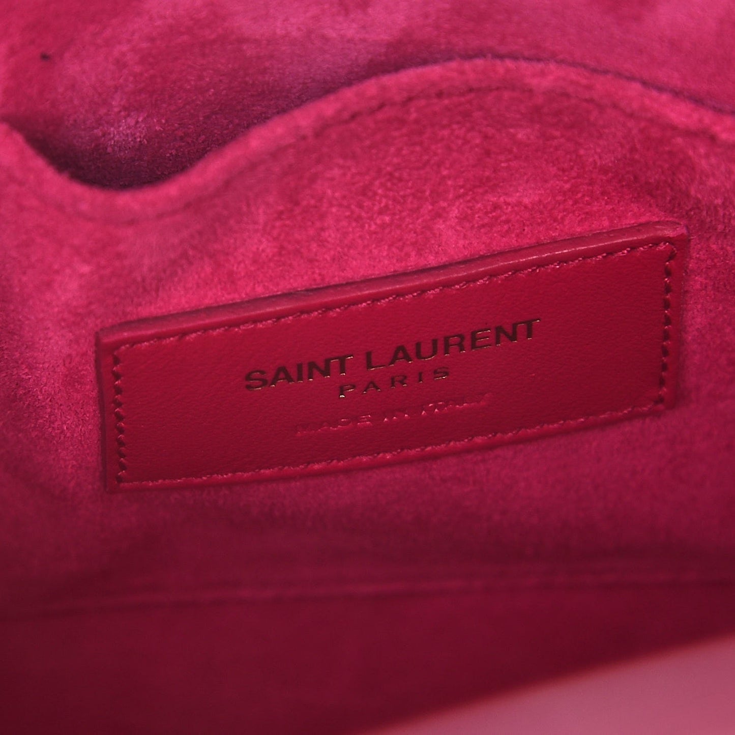 Calfskin Nano Sac De Jour Lipstick Fuchsia