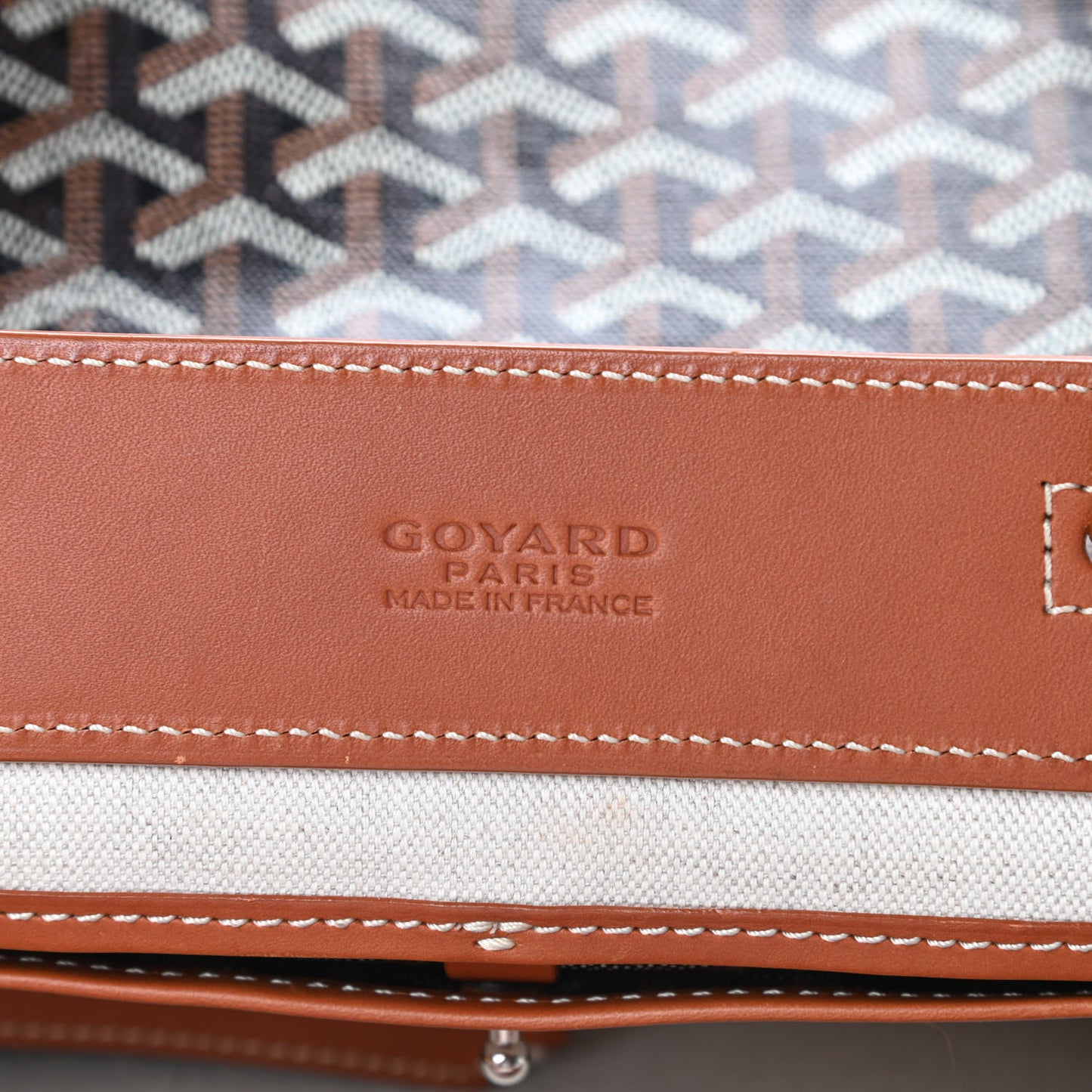 Goyardine Bellechasse GM Tote Black Gold