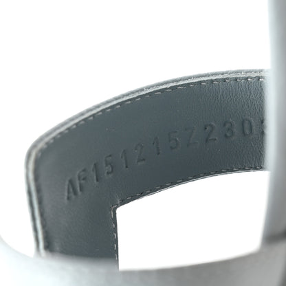 Hermes Epsom Oasis Sandals 37.5 Gris Antarctique 8 of 11