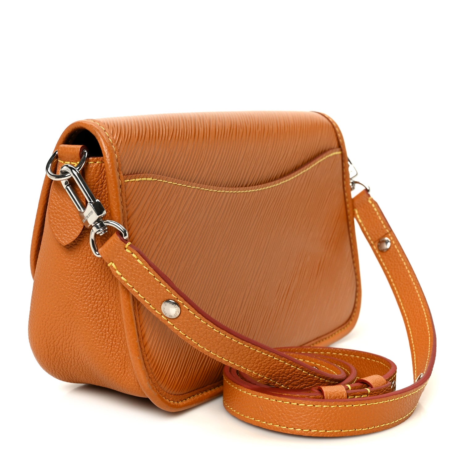 Louis Vuitton Epi Buci Crossbody Gold Honey 3 of 9