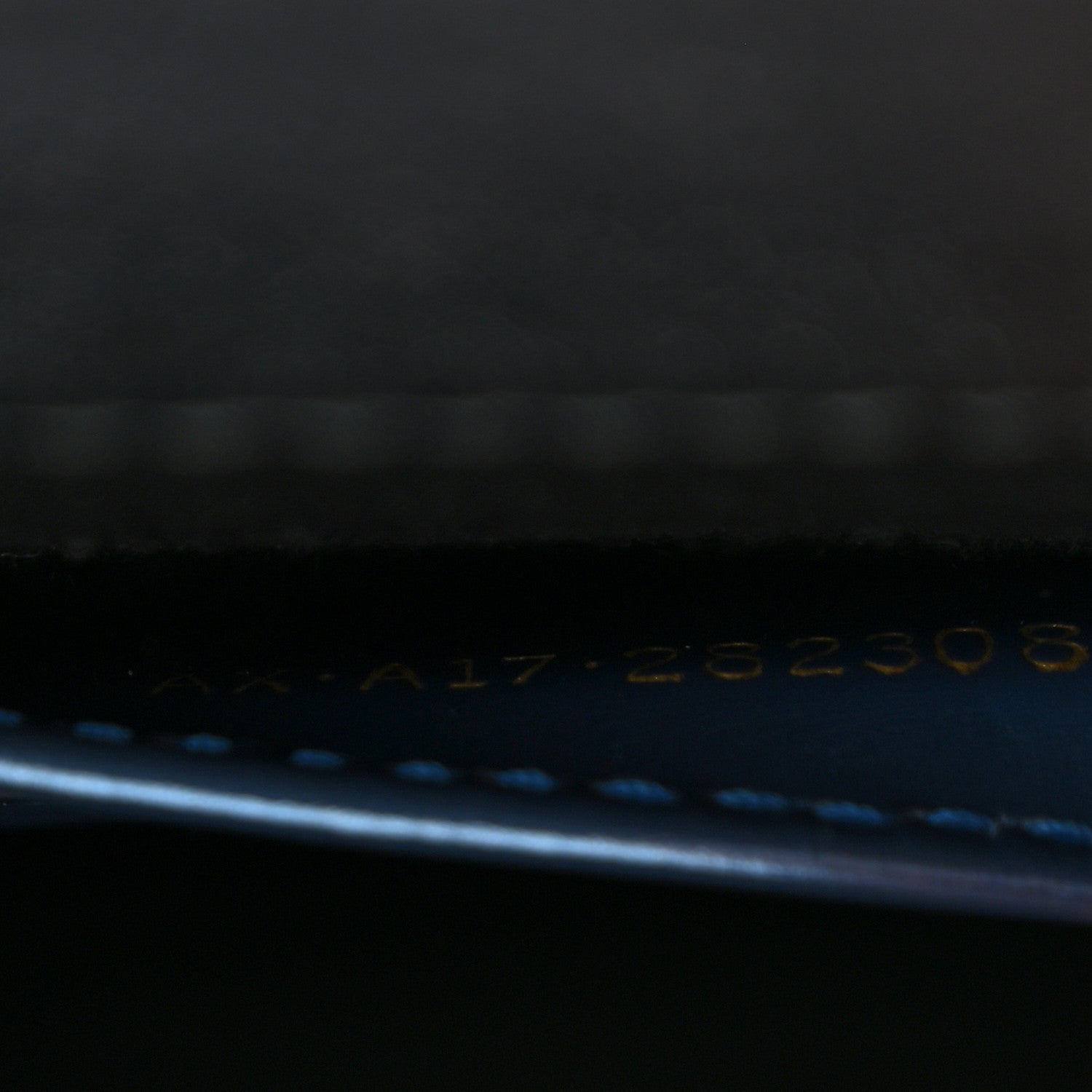 Bulgari Metallic Calfskin Serpenti Forever Top Handle Blue 7 of 15