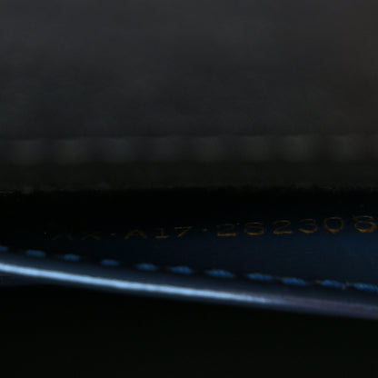 Bulgari Metallic Calfskin Serpenti Forever Top Handle Blue 7 of 15