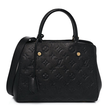 Louis Vuitton Empreinte Montaigne BB Black 1 of 11