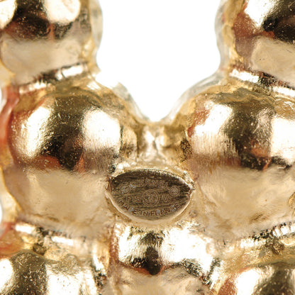 Chanel Pearl CC Brooch Gold Pearly White 4 of 5
