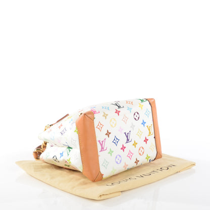 Louis Vuitton Monogram Multicolor Audra White 4 of 7