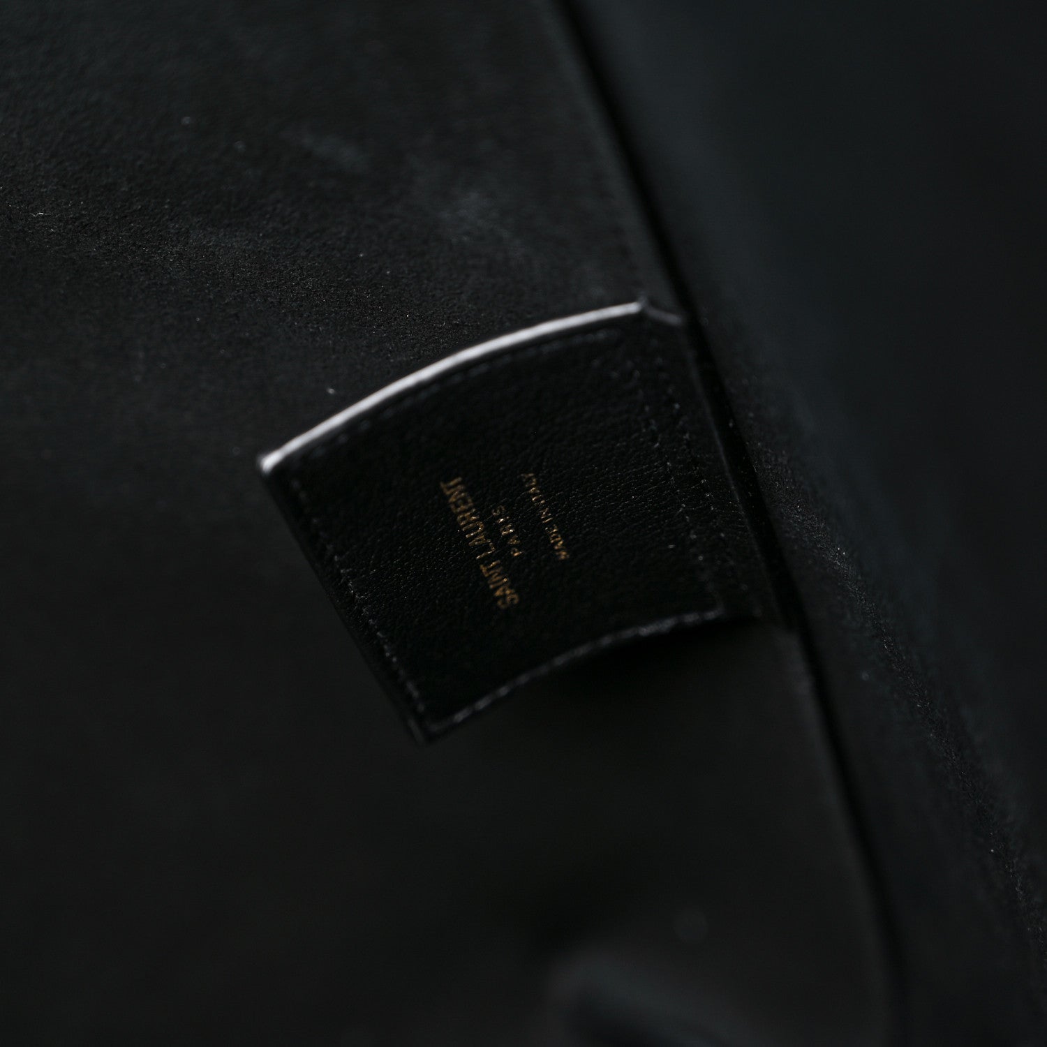 Saint Laurent Calfskin North-South Shopping Tote Black 6 of 10