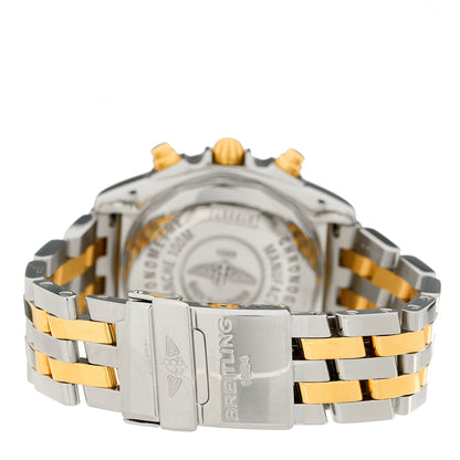 Breitling Stainless Steel 18K Yellow Gold Diamond 39mm Cockpit Chronograph Automatic Watch B13357 9 of 13