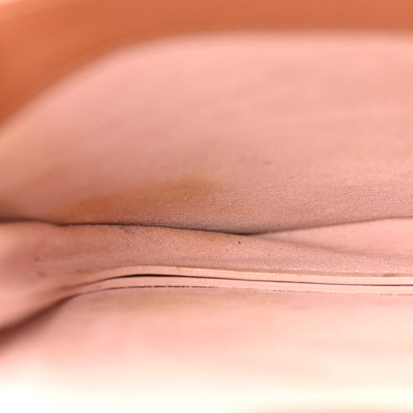 Suede Calfskin Trisha Small Shoulder Bag Brown