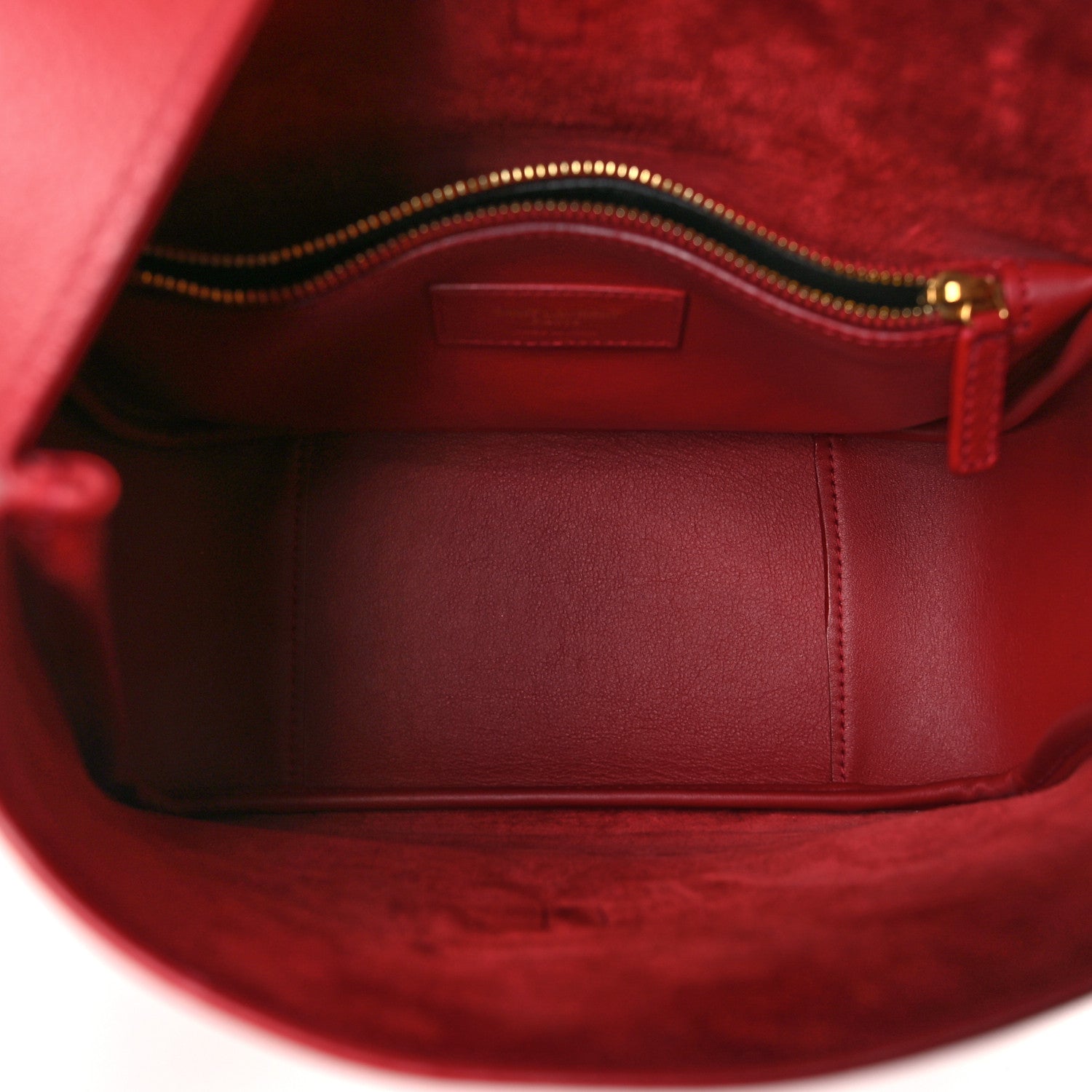 Saint Laurent Grained Calfskin Small Le 5 A 7 Soft Hobo Rouge Legion 4 of 9