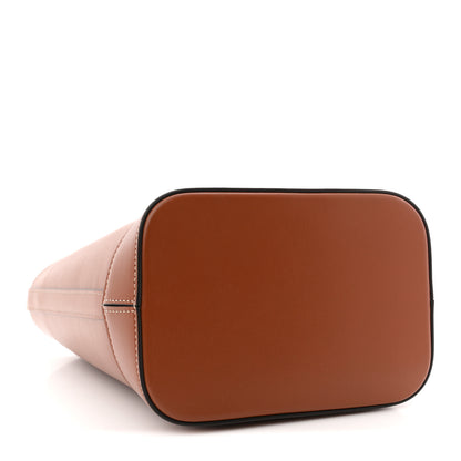 Celine Smooth Calfskin Small Cuir Triomphe Bucket Bag Tan 4 of 11