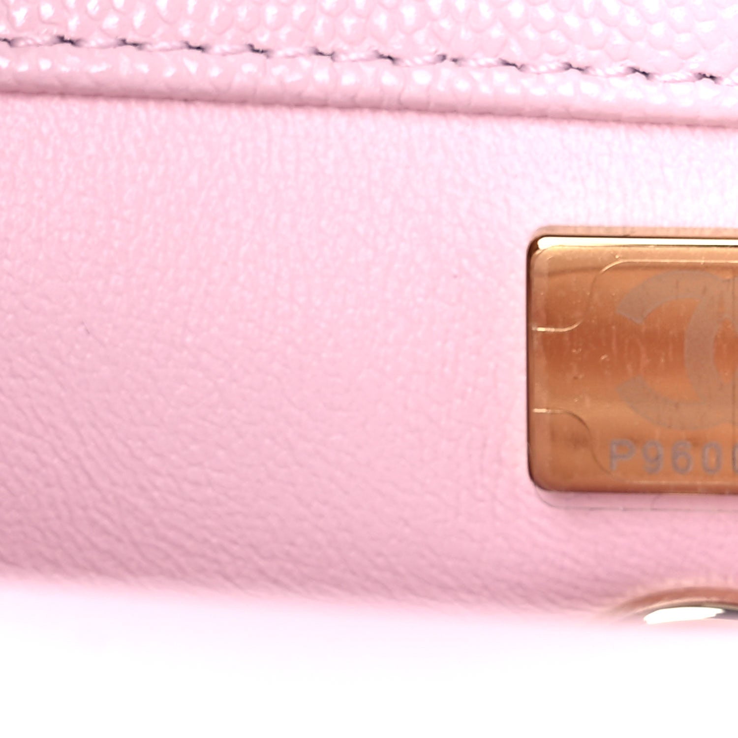 Chanel Caviar Quilted Mini Coco Handle Flap Light Pink 6 of 9