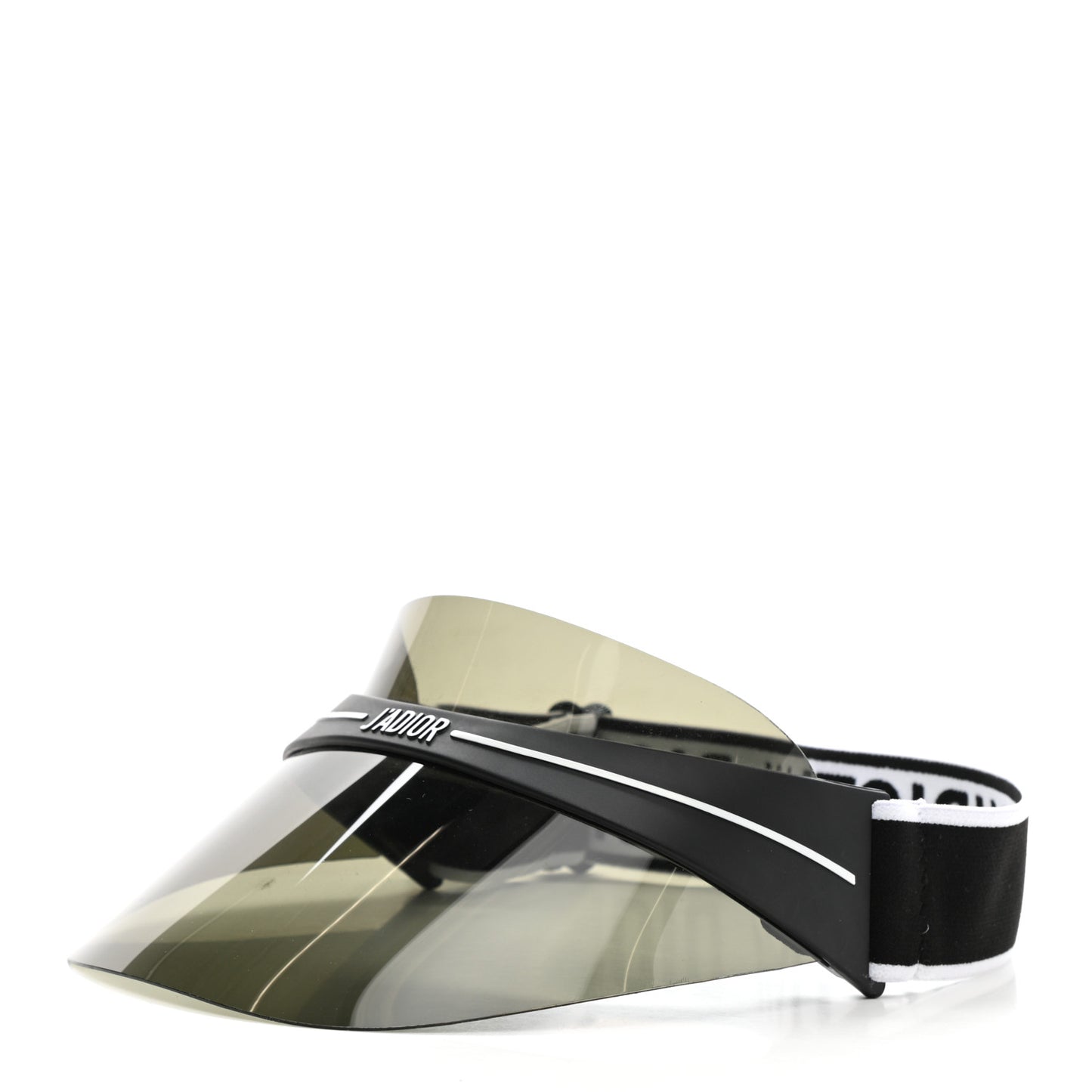 Mirrored DiorClub1 Sun Visor Black