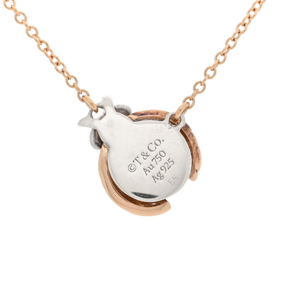 Tiffany 18K Rose Gold Sterling Silver Return to Tiffany Love Bugs Ladybug Pendant Necklace 5 of 6