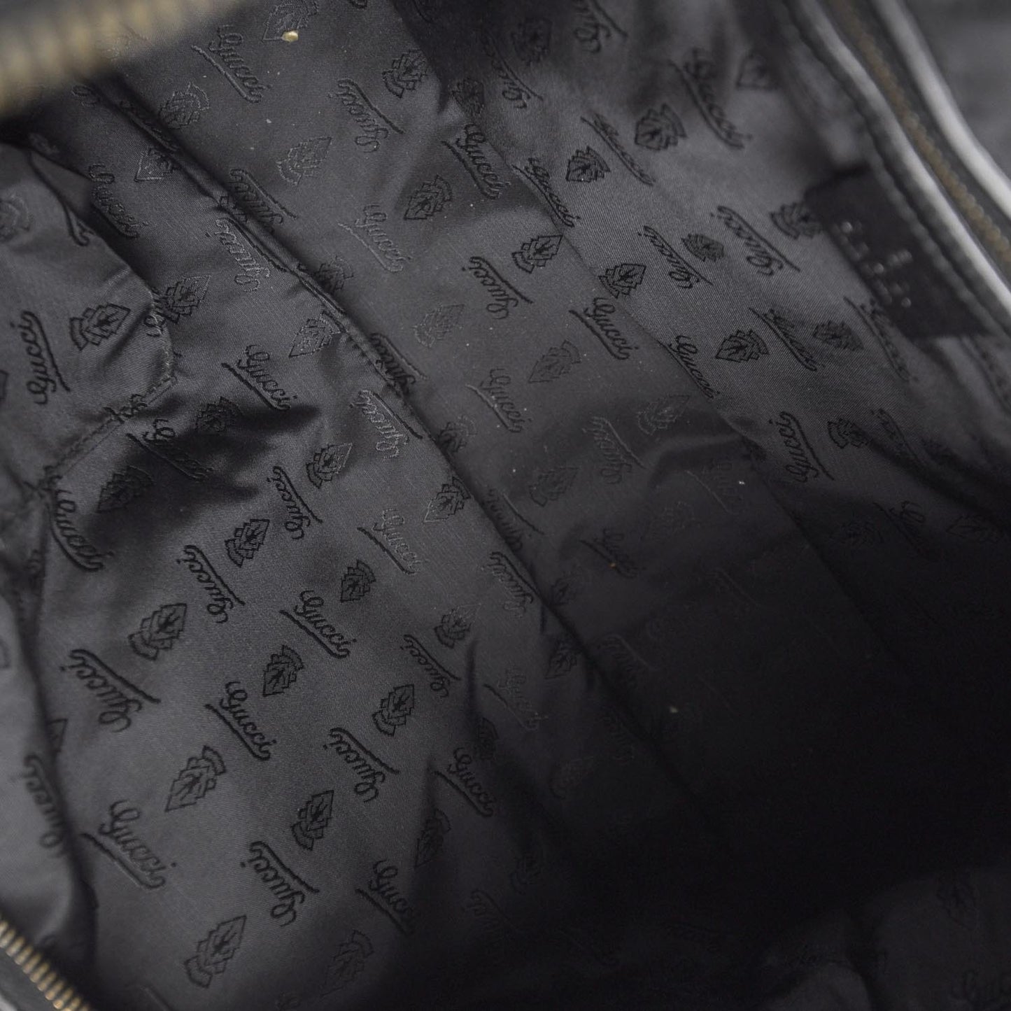 Leather Medium Jockey Hobo Black