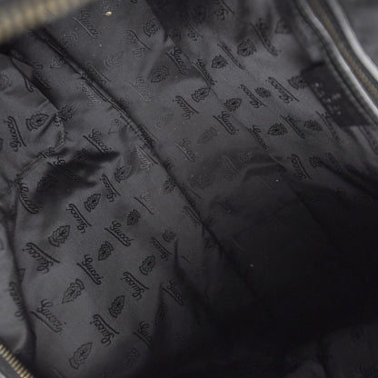 Gucci Leather Medium Jockey Hobo Black 7 of 9