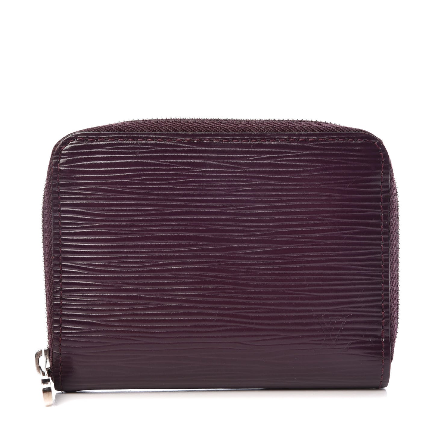 Epi Zippy Coin Purse Cassis
