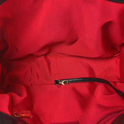 Chanel Glazed Aged Calfskin CC Tote Black 5 of 9