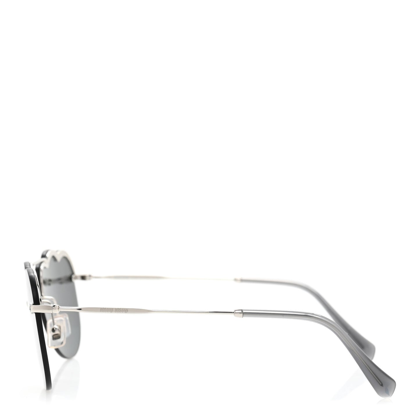 Metal Cloud Sunglasses SMU56U Silver