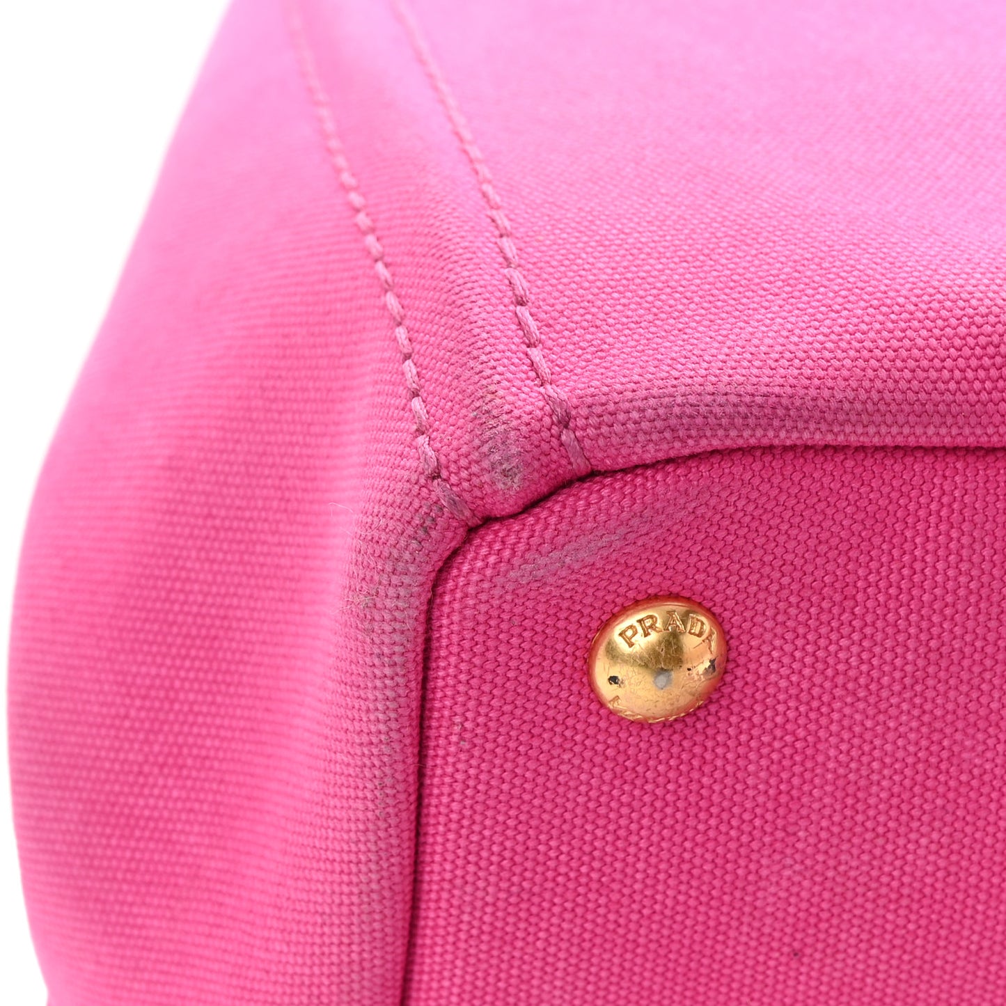 Canapa Small Logo Tote Fuxia