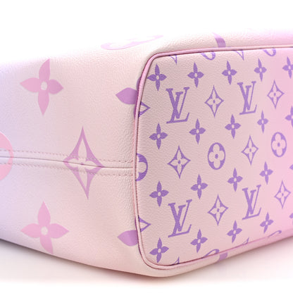 Louis Vuitton Monogram Giant Spring In The City Neverfull MM Sunrise Pastel 9 of 10