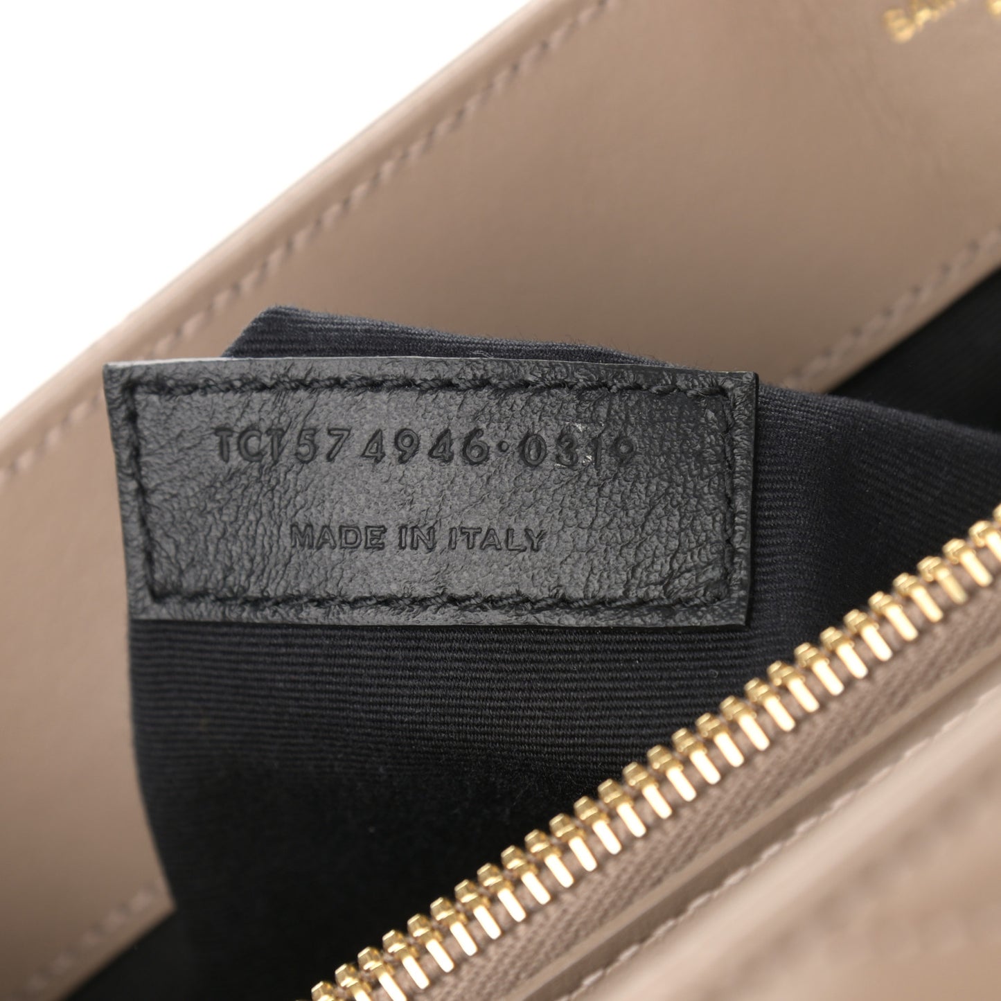 Calfskin Y Quilted Monogram Medium Loulou Chain Satchel Dark Beige