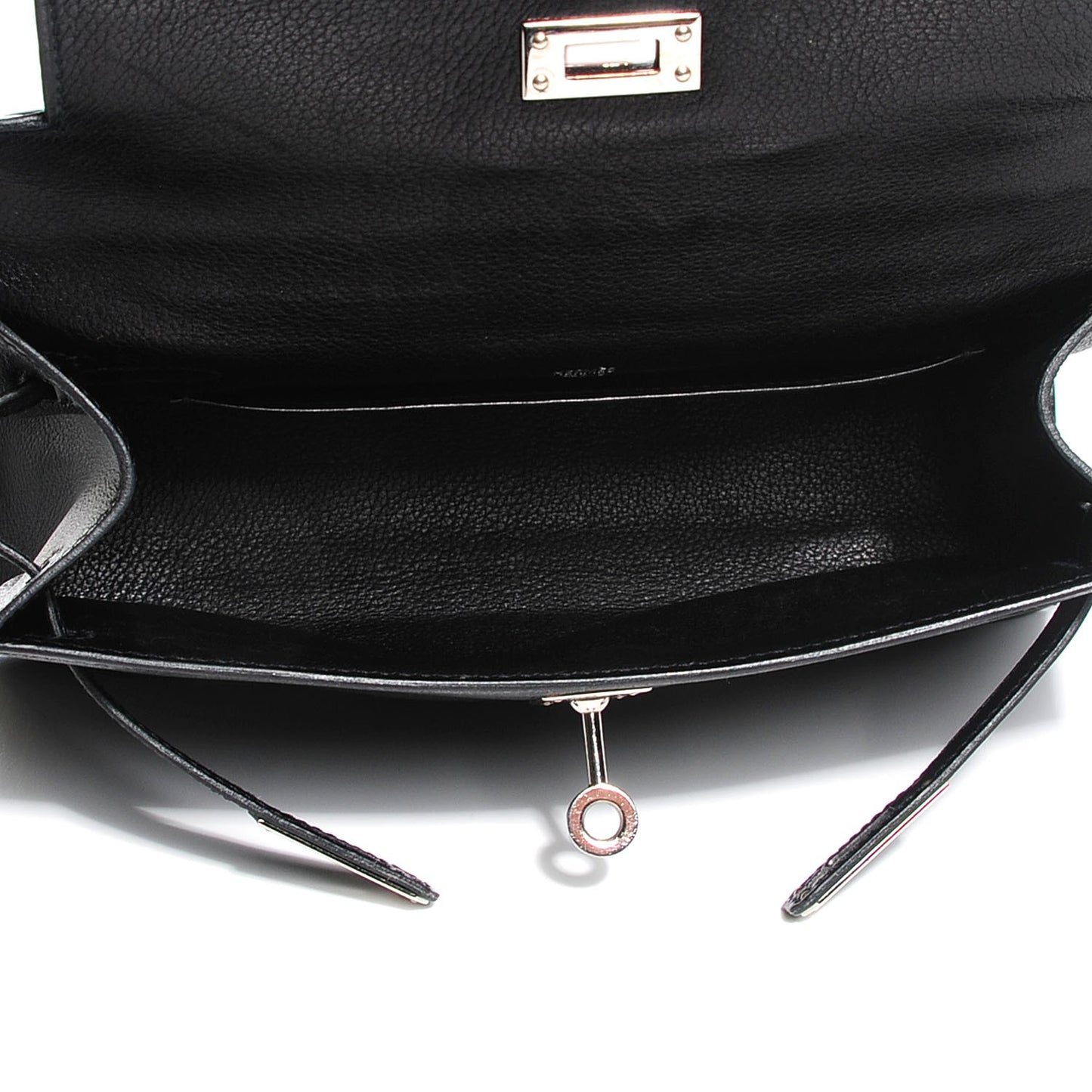 Chevre Mysore Kelly Pochette Clutch Black