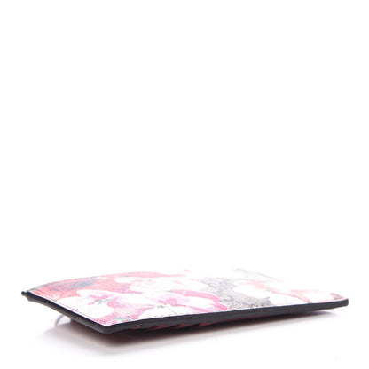 Gucci GG Supreme Monogram Blooms Coin Case Card Holder Beige Multicolor Dry Rose 4 of 7