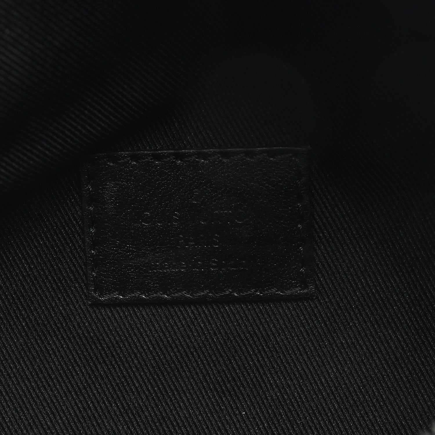 Louis Vuitton Calfskin Monogram Shadow Discovery Bumbag Black 6 of 8