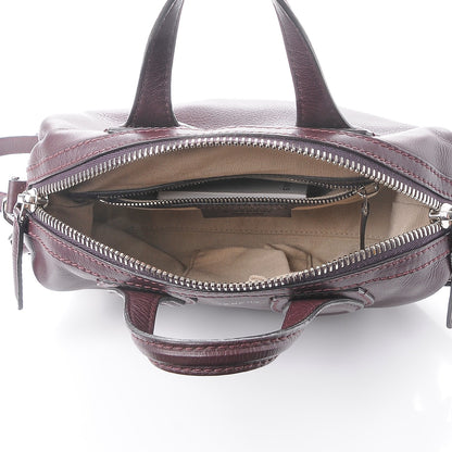 Givenchy Waxed Calfskin Micro Nightingale Oxblood 5 of 9
