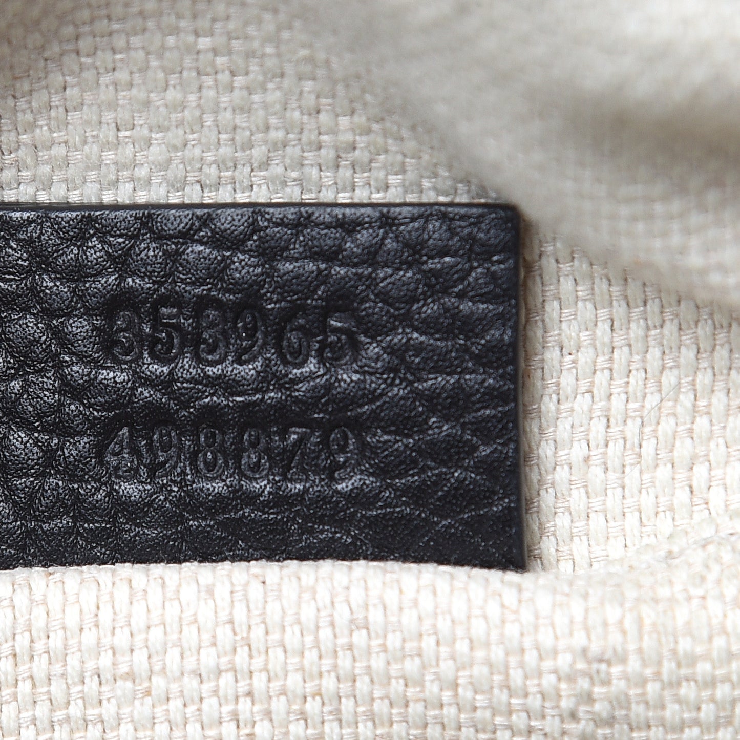 Pebbled Calfskin Mini Soho Chain Bag Black