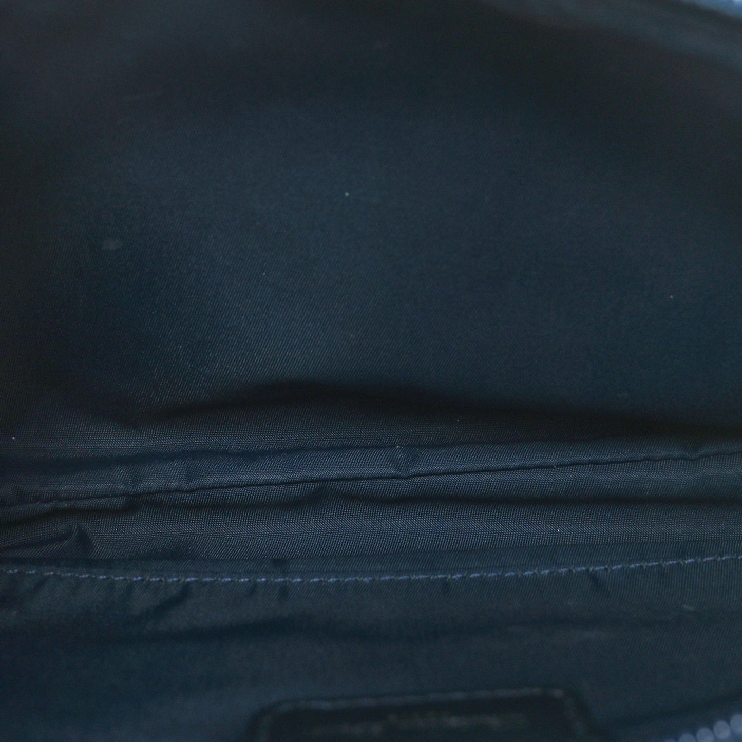 Monogram Shoulder Bag Pochette Black