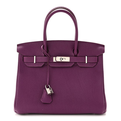 Hermes Togo BIRKIN 30 Anemone 1 of 10