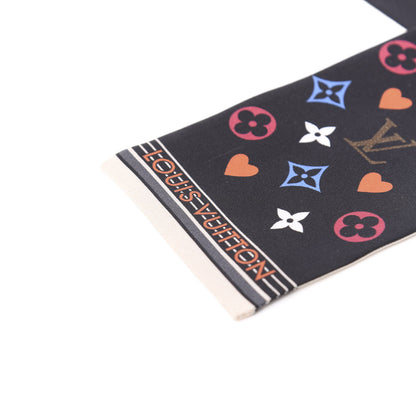 Louis Vuitton Silk Game On Bandeau Black White 2 of 4