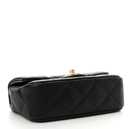 Chanel Caviar Quilted Mini Sweetheart Flap Black 4 of 11