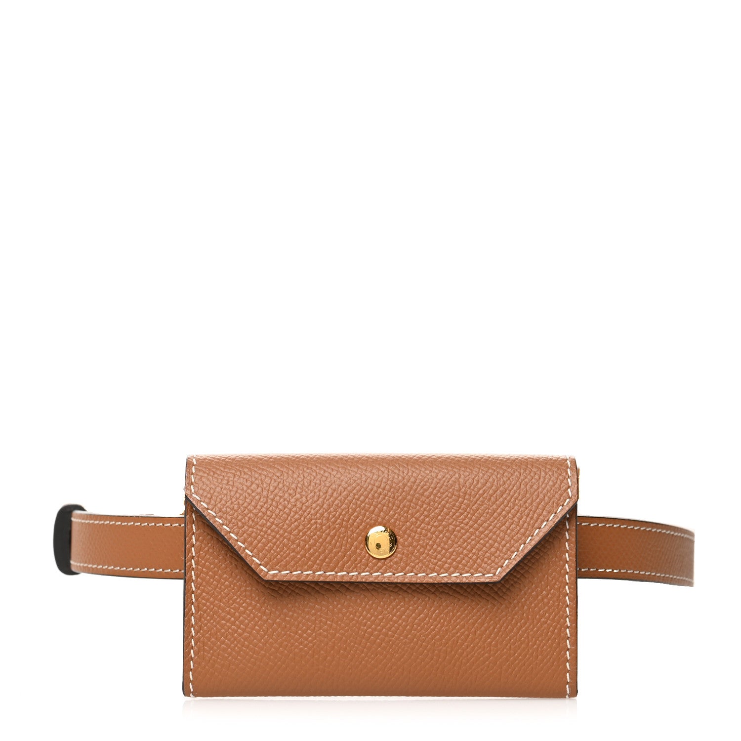 Hermes Epsom Kelly Pocket Belt Gold 1 of 9