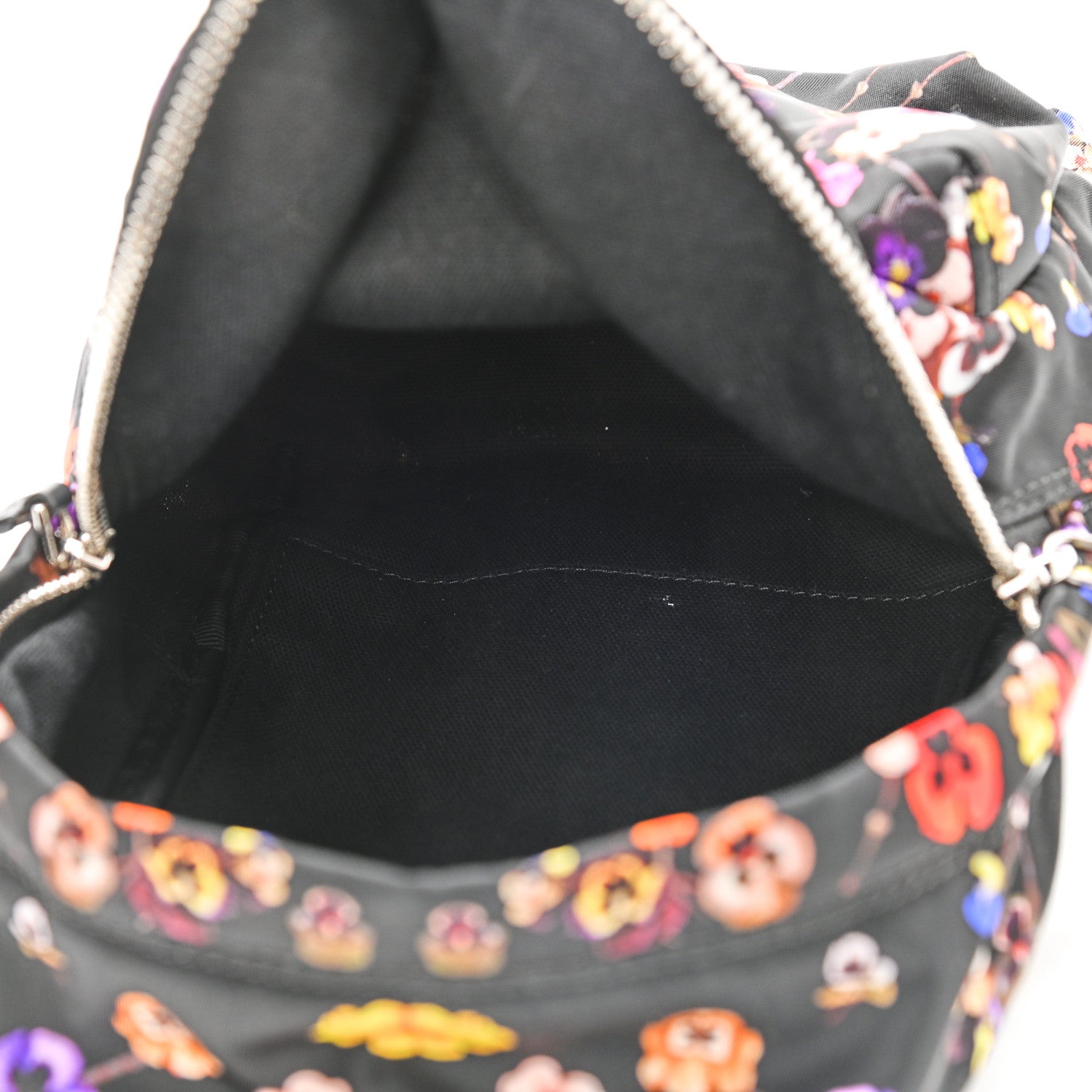 Givenchy Tech Twill Nylon Pansy Print Nano Backpack Multicolor 5 of 9